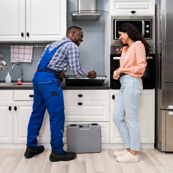 can you provide an estimate for cooktop repair before beginning any work in New Franken WI